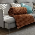 thumbnail image 5 of Summer Savings Clearance! Boovnll Faux Fur Throw Blanket, Super Cozy & Soft Lightweight Solid Color Flannel Throw Blanket, Machine Washable for Bedroom, Living Room, Office, Couch, Blanket - 40x60", 5 of 9