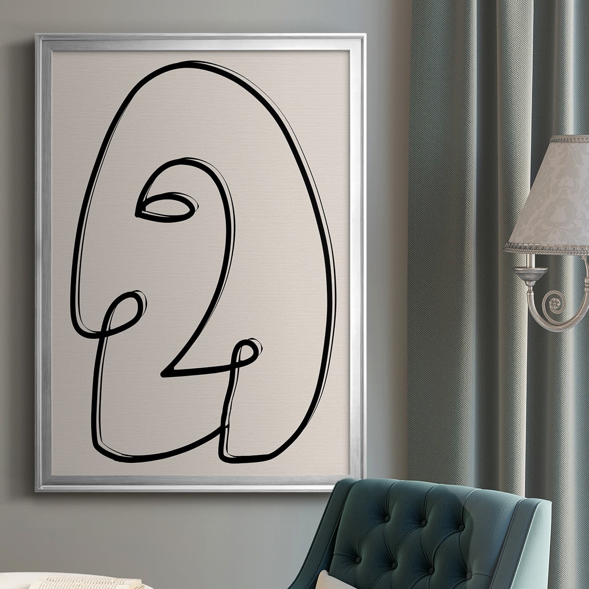 Face It II Premium Classic Framed Print - Ready to Hang