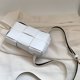 thumbnail image 3 of Bolso PU tejido pequeño hombro cintura bolso mujer Crossbody Mini teléfono monedero (blanco), 3 of 6