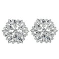 thumbnail image 1 of MasteelfCA 1 Pair Rhinestone Flower Lady Shoes Clips High Heel Bride Shiny Shoe Buckles, 1 of 7