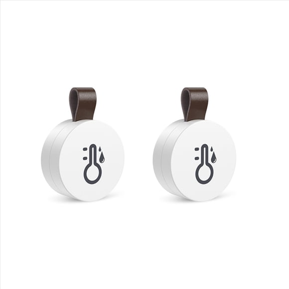 2X TermóMetro HigróMetro TermóMetro InaláMbrico Bluetooth para Exteriores Sensor de Temperatura y Humedad para el Hogar Inteligente