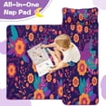 thumbnail image 4 of Pioneer Flower Floral Print Pattern Toddler Nap Mats for Kids Preschool,Sleeping Mat Bag or Kids,Toddler Sleeping Bag,Toddler Nap Mat or Daycare, 4 of 6