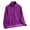 C-Purple270, variant on Womens Fuzzy Zip Up Jacket Lightweight Thermal Solid Color Stand Collar Casual Loose Fit Outwear With Pockets For Daily Wear Outdoor Activities Autumn Winter Classic Outerwear