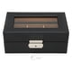 thumbnail image 2 of Caja De Reloj, Soporte De Exhibición De Reloj Con 3 Ranuras, Protección Ligera De Lujo Para Hombres, 2 of 7