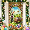 thumbnail image 1 of TopLLC Décorations de Pâques, Ornements de Pâques, Cadeaux de Pâques Fond de Pâques Tissu Polyester Largeur, 1 of 6