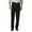 Black, variant on Haggar Men's Premium No Iron Khaki Flat Front Pant Classic Fit HC10884