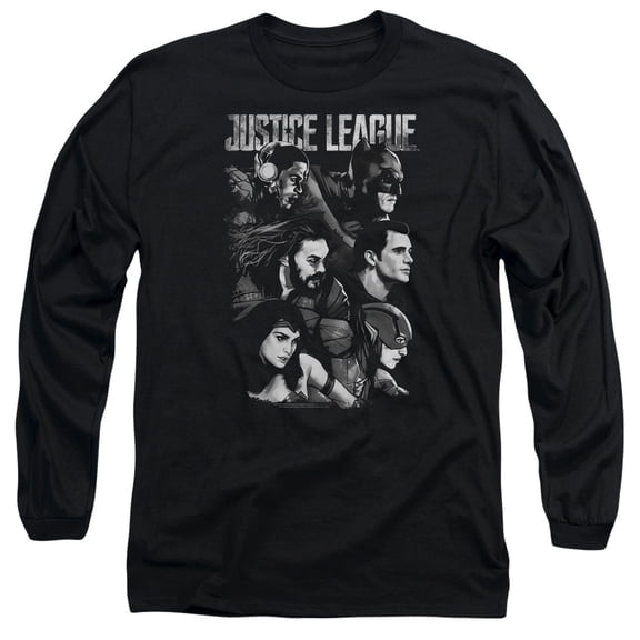Justice League Movie - Pushing Forward - Long Sleeve Shirt - X-Large