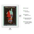 thumbnail image 2 of Allez en Corse (Go to Corsica)-Compagnie Générale Transatlantique (French Line)-Vintage Ocean Liner Travel Poster by Edouard Collin c.1950s-Japanese Unryu Rice Paper Art Print (Unframed) 18 x 24 in, 2 of 4