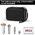 thumbnail image 4 of Case for Cricut Maker 3 Accessories, for Cricut Blades -Fabric Blade, Organizer for 40pcs Cricut Tools, Bag Only, 4 of 7