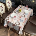 thumbnail image 6 of Baseball Game Pattern Rectangle Tablecloth 60"x102",Waterproof Polyester Rectangle Table Cloth, Wipeable Spillproof Polyester Tablecloth for Dining, Camping, Indoor and Outdoor, 6 of 6