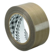 3m PTFE Glass Cloth Tape,1inx36 yd,5.3mil 1-36-5153