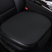 Kugisaki Car Seat Cushion with Breathable Fabric & Non-Slip Back, Durable Car Truck Home Universal Seat Cushion Fit for All Seasons 19.7x19.7 inches, Multicolor
