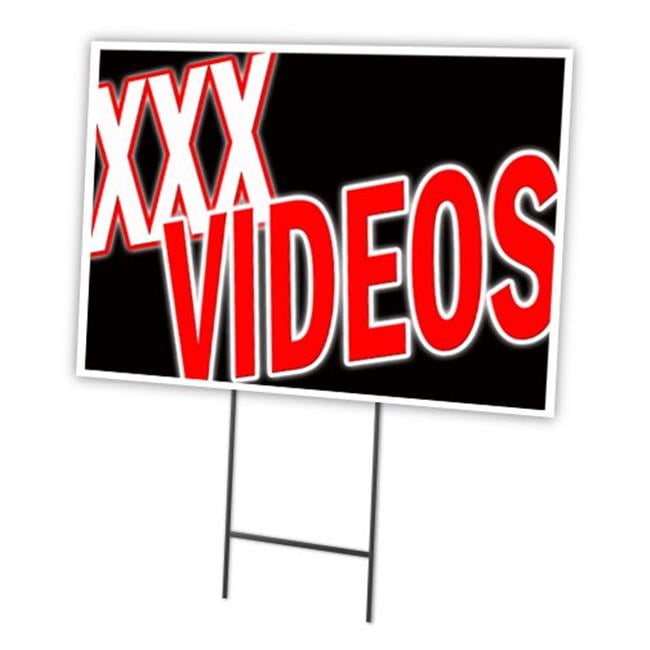 Pornxvideohd Slipe - SignMission C-1216-DS-Xxx Videos 12 x 16 in. Xxx Videos Yard Sign & Stake -  Walmart.com