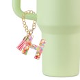 thumbnail image 4 of Accesorios de encanto de letras de 2 piezas para taza de tumbler, identificación de nombre ID, multicolor (Letra H), 4 of 6
