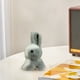 thumbnail image 4 of Llavero con colgante de conejo de imitación | Muñeco de peluche de conejo de Pascua | Accesorio festivo de primavera para bolsos, mochilas, regalos y adornos | Idea de regalo decorativa, ligera, 4 of 5