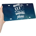 thumbnail image 5 of License Plate Frame Covers It is Well with My Soul Car License Plates Encouraging Vanity Tag Car Front Plate Merry Christmas for Auto Car Bike Motorcycle Vehicle 6"x12", 5 of 7