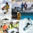 thumbnail image 7 of 6 Pairs Men Wool Merino Winter Thermal Boot Thick Insulated Heated Socks For Heavy Duty Cold Weather Outdoor Activities Size 10-13, 7 of 7