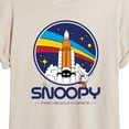 thumbnail image 3 of Peanuts - Snoopy Patch - Women's Oversized T-Shirt, 3 of 6