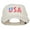 Putty, variant on America USA Flag Embroidered Low Profile Cap - Black OSFM