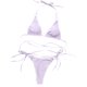 thumbnail image 2 of Traje de baño para mujer, moda, cómodo, bikini, traje de baño liso para mujer, bikinis, trajes de baño para mujer, conjuntos de bikini para mujer, trajes de baño bikini para mujer, 2 of 4