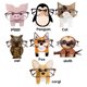 thumbnail image 3 of 3d lindo animal cabeza gafas de sol gafas titular soporte madera estante gafas caso, 3 of 5