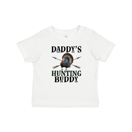 

Inktastic Turkey Hunter Daddys Hunting Buddy Boys Baby T-Shirt