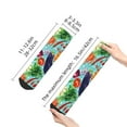 thumbnail image 4 of Fuzoiu Vegetable Print Adult Socks, Crew Moisture-wicking Socks, Unisex Cushion Crew Socks,Casual Sports Ankle Socks, 4 of 7