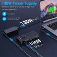 thumbnail image 4 of Estación de acoplamiento WAVLINK USB C para triple monitor con carga de 100 W, 4 of 9