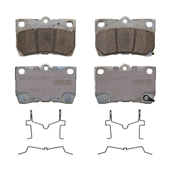 Disc Brake Pad Set Fits select: 2006-2013 LEXUS IS, 2006-2011 LEXUS GS