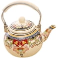 thumbnail image 1 of Vintage Water Kettle Enamel Tea Kettle Household Teapot Water Boiling Kettle with Handle, 1 of 4