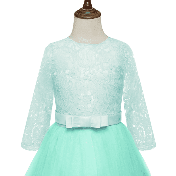 knee length dresses for ladies LONG CORSET GOWN (PALE BLUE) main image 1