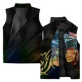 thumbnail image 1 of Ropa de hombre moderna y versátil, chaleco cómodo y cálido, ropa de algodón con estampado personalizado, chalecos casuales de moda para hombre, 1 of 5
