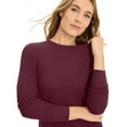 thumbnail image 4 of Jockey Women's Long Sleeve Waffle Crew, 4 of 5