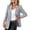 30# Black, variant on Womens Blazers for Business Casual 2026 Summer Trendy Striped Blazers Open Front 3/4 Sleeve Work Office Suits Jacket Sky Blue XL