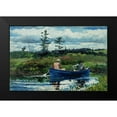 thumbnail image 2 of Homer, Winslow 18x13 Black Modern Framed Museum Art Print Titled - The Blue Boat, 2 of 5
