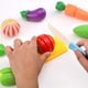 thumbnail image 3 of 20pcs/set Kitchen Food Toys, Fruits Vegetables Cutting Toy, Reusable Pretend Kitchen Kids Toys, 3 of 5