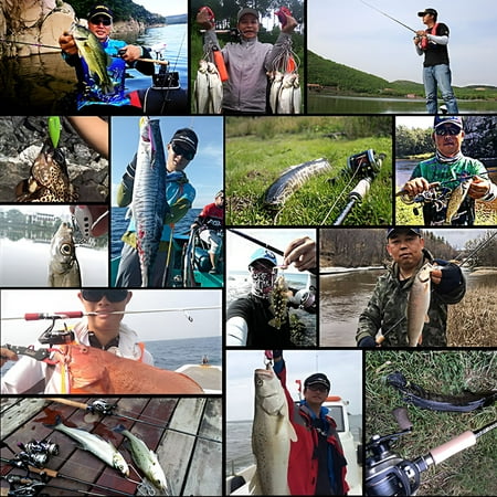 BESTSKY Fishing Lures Spinnerbait Hard Metal Spinner Bait Kit Jigs Lure for Bass Pike Trout Salmon Freshwater Saltwater Fishing