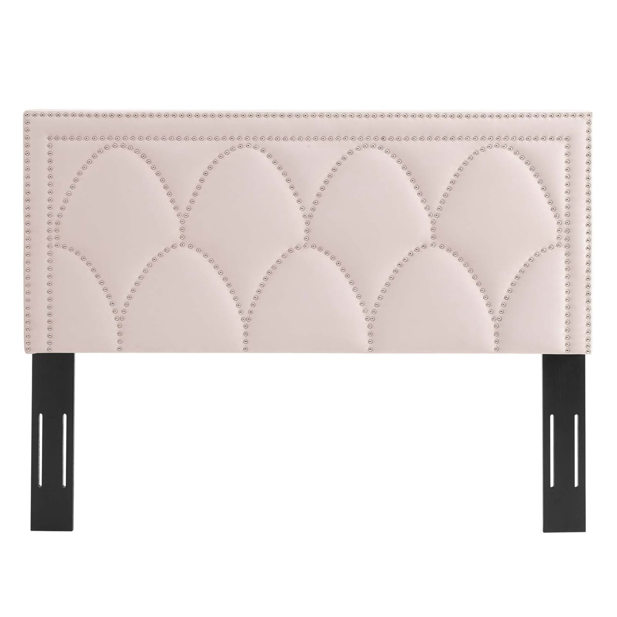 Greta Performance Velvet King California King Headboard Pink