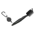 thumbnail image 1 of Golf Brush, Golf Club Brush Golf Club Groove Sharpener Multifunctional Golf Club Cleaner Brush with Nylon Steel Dual Bristles Cleaning Tool, 1 of 7