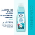 thumbnail image 3 of Alberto VO5 Ocean Refresh Rejuvenating Shampoo with Sea Minerals, Paraben Free, Silicone Free, Vitamin-Enriched Formula for Soft & Healthy Hair, 3 of 7