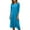 D242/BU1, variant on Afdoent Women's Dresses Elegant Knit Dress Classic Crew Neck Short Sleeves Casual Soft Solid Color Knit Midi Dress For Everyday Outfits Comfortable Fashion Beach Vacation Clothes