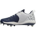 thumbnail image 4 of New Balance Men's Fuel Cell 4040V6 Low Metal Baseball Cleats Navy/White 2E 7.5, 4 of 6