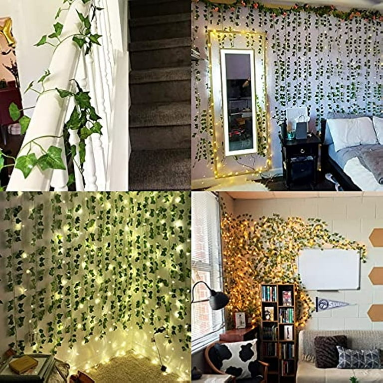 Special You Aesthetic Room Decor Backdrop Fairy Lights for Bedroom  Artificial Vines, Green Leaves (86 inch) for Wall Decor, Balcony, Home  Decor Items