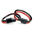 thumbnail image 2 of Audiopipe 5 Pack 12" 10 Gauge 2 Pin Quick Disconnect Polarized Wire Harness for Automotive 5.9 oz, 2 of 2