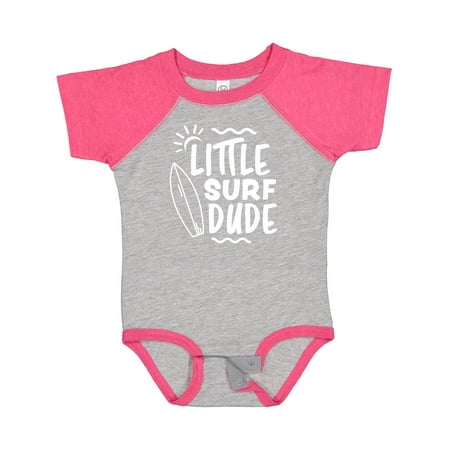 

Inktastic Little Surf Dude with Surfboard Gift Baby Boy Bodysuit