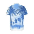 thumbnail image 4 of Chemises à Manches Courtes pour Hommes Chemises à Manches Courtes pour Hommes Chemise à Manches Courtes Imprimée Hawaïenne Chemise Décontractée à Col Rabattu Chemise à Manches Courtes Chemise Hawaïenne pour Hommes, 4 of 5
