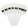 thumbnail image 1 of Windy Cupcake Picks Toppers - Set of 6 - Mutlicolored Speckles, 1 of 1