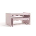 thumbnail image 4 of Storkcraft Casablanca Montessori Indoor Kids Table and Bench Set - Blush, 4 of 14