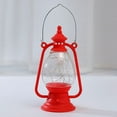 thumbnail image 5 of comerut LED Lantern Battery Operated Warm Light Power Saving Waterproof with Handle Nostalgic Atmosphere High Brightness Retro Style Portable Night Lamp for Christmas, 5 of 8