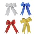 thumbnail image 5 of Festive Atmosphere Enhancement 4Pcs Ribbons For Crafting Bow Decorations For Party Shiny Design Christmas Occasion, 5 of 5